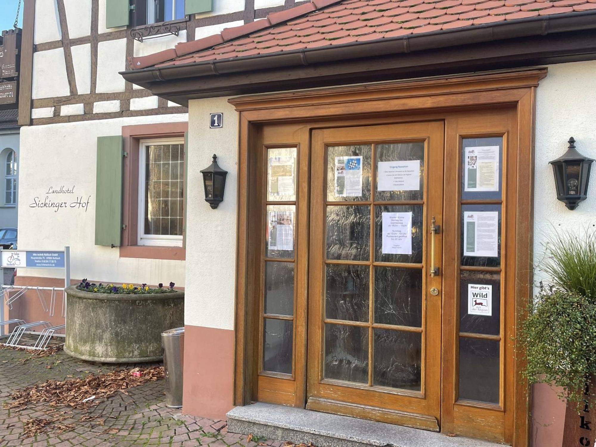 Landhotel Sickinger Hof Walldorf  Eksteriør bilde